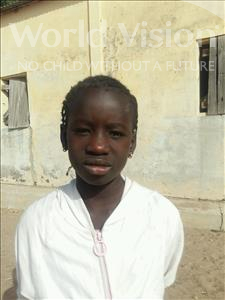 Choose a child to sponsor, like this little girl from Loul, Ndeye Seynabou age 9