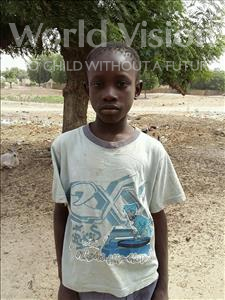 Choose a child to sponsor, like this little boy from Loul, Ablaye age 11