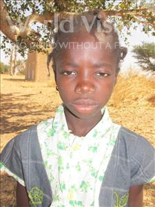 Choose a child to sponsor, like this little girl from Loul, Maty age 10