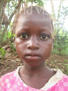 Choose a child to sponsor, like this little girl from Jong, Betty age 8