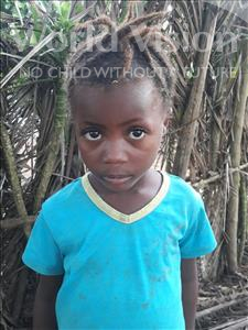 Choose a child to sponsor, like this little girl from Jong, Massah age 5