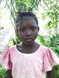 Choose a child to sponsor, like this little girl from Jong, Ishar Koroma age 8