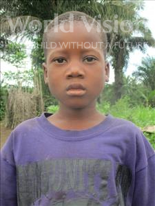Choose a child to sponsor, like this little boy from Tegloma, Peter age 8