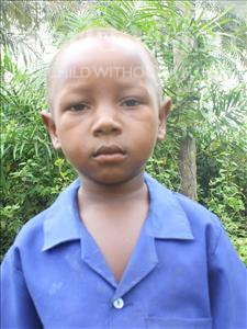 Choose a child to sponsor, like this little boy from Tegloma, Alex age 7