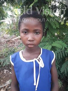 Choose a child to sponsor, like this little girl from Tegloma, Mariama age 8