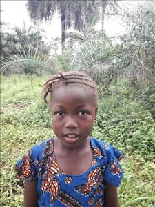 Choose a child to sponsor, like this little girl from Tegloma, Hannah age 8