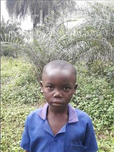 Choose a child to sponsor, like this little boy from Tegloma, Alex age 5