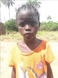 Choose a child to sponsor, like this little girl from Tegloma, Mbalu age 7