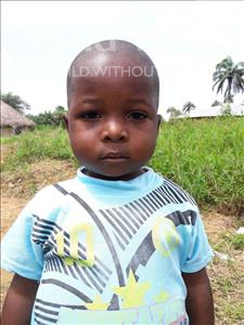 Choose a child to sponsor, like this little boy from Tegloma, Karim age 3