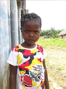Choose a child to sponsor, like this little girl from Tegloma, Agnes age 4