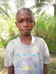 Choose a child to sponsor, like this little boy from Tegloma, Jusu age 10