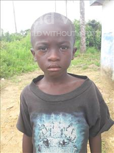Choose a child to sponsor, like this little boy from Tegloma, Morie age 6