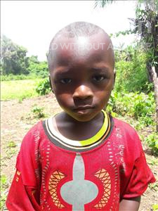 Choose a child to sponsor, like this little boy from Tegloma, Mattia age 6