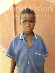 Choose a child to sponsor, like this little boy from Jaiama Bongor, Duada age 9