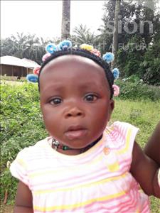 Choose a child to sponsor, like this little girl from Jaiama Bongor, Fatu age