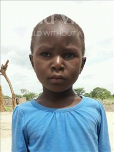 Choose a child to sponsor, like this little girl from Kilimatinde, Paulina Japheti age 5