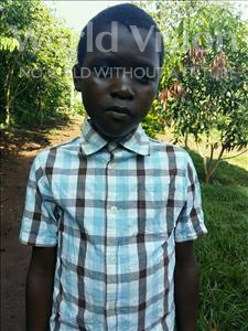 Choose a child to sponsor, like this little boy from Kibiga-Mulagi (Kimu), Swali age 10