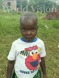 Choose a child to sponsor, like this little girl from Kibiga-Mulagi (Kimu), Angel age 4