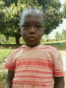 Choose a child to sponsor, like this little boy from Kibiga-Mulagi (Kimu), Mukisa age 3