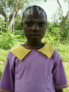 Choose a child to sponsor, like this little girl from Ntwetwe, Tabiisa age 8