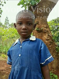 Choose a child to sponsor, like this little girl from Ntwetwe, Sharon age 5