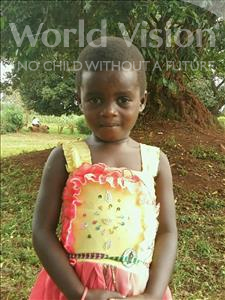 Choose a child to sponsor, like this little girl from Ntwetwe, Benita age 5