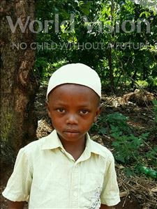 Choose a child to sponsor, like this little boy from Ntwetwe, Ali Jabiru age 3