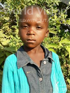 Choose a child to sponsor, like this little boy from Keembe, Edward age 6