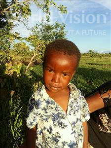 Choose a child to sponsor, like this little boy from Keembe, Award age 3