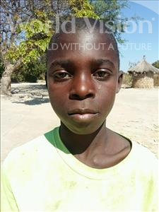 Choose a child to sponsor, like this little boy from Keembe, Albert age 11