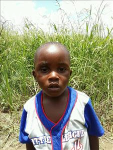Choose a child to sponsor, like this little boy from Keembe, Fredrick age 3