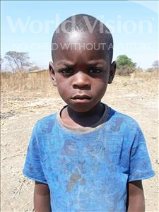 Choose a child to sponsor, like this little boy from Keembe, Dickson age 5