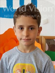 Choose a child to sponsor, like this little boy from Shkodra, Alvaro age 10