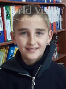 Choose a child to sponsor, like this little boy from Shkodra, Elvis age 12