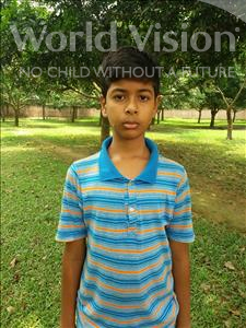 Choose a child to sponsor, like this little boy from Ghoraghat, Uchash age 13