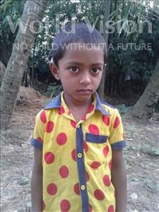 Choose a child to sponsor, like this little boy from Ghoraghat, Abdullah age 7