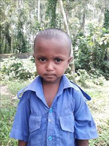 Choose a child to sponsor, like this little boy from Ghoraghat, Momtazur Shahib age 4