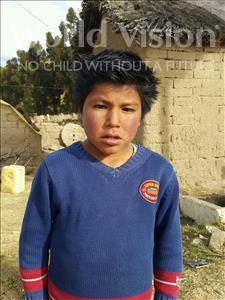 Choose a child to sponsor, like this little boy from Mosoj P'unchay, Wilson age 8
