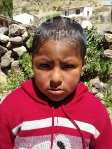 Choose a child to sponsor, like this little boy from Mosoj P'unchay, David age 6
