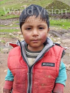 Choose a child to sponsor, like this little boy from Mosoj P'unchay, Limber age 4