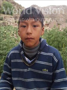 Choose a child to sponsor, like this little boy from Khantati, Fidel age 8