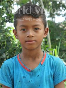 Choose a child to sponsor, like this little boy from Soutr Nikom, Meng Soeu age 9