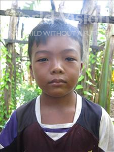 Choose a child to sponsor, like this little boy from Soutr Nikom, Sothea age 9