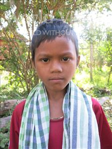 Choose a child to sponsor, like this little boy from Soutr Nikom, Ngoeurm age 9