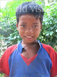 Choose a child to sponsor, like this little boy from Soutr Nikom, Neth age 9