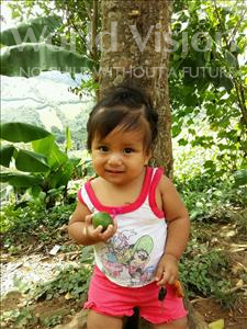 Choose a child to sponsor, like this little girl from Maya, Estefani Jimena age 1
