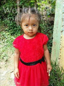 Choose a child to sponsor, like this little girl from Maya, Ana Teresa age 2