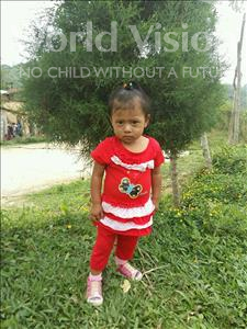 Choose a child to sponsor, like this little girl from Maya, Lilian Marilu age 2