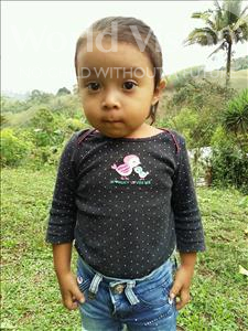 Choose a child to sponsor, like this little girl from Maya, Ingris Waldina age 3
