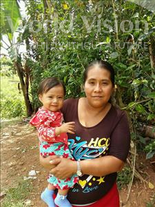 Choose a child to sponsor, like this little girl from Maya, Kimberly Fabiola age 1